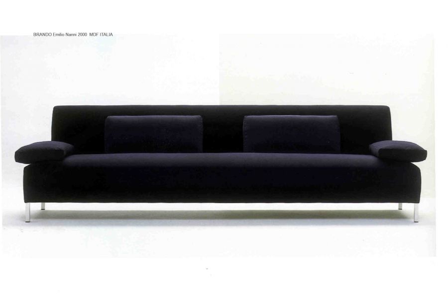 brando sofa emilio nanni for mdf 2000